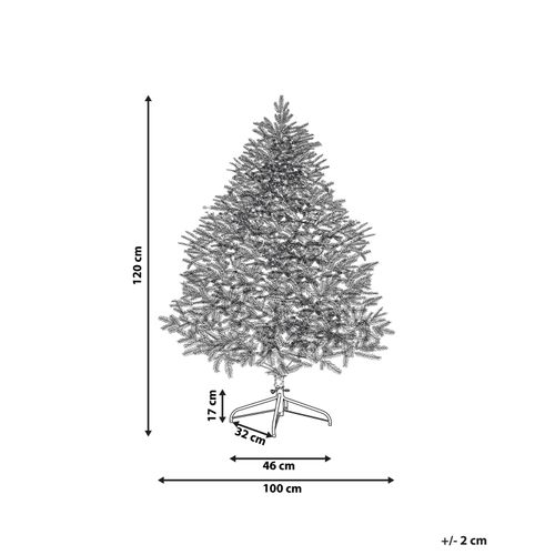 Sapin De Noël 120 Cm Bleu Farnham