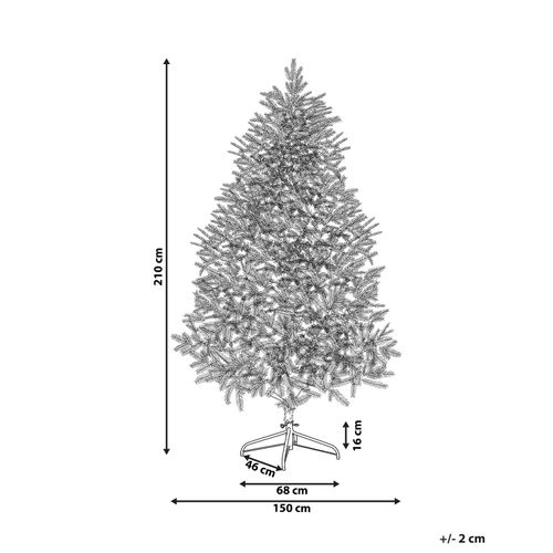 Sapin De Noël 210 Cm Bleu Farnham