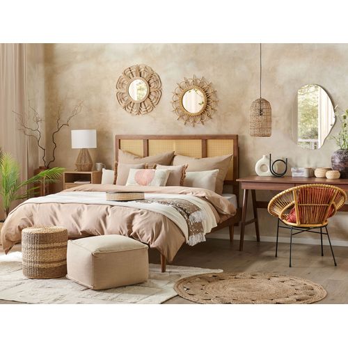 Housse De Couette En Coton 220 X 240 Cm Beige Avondale