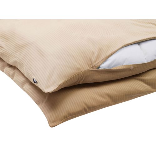 Housse De Couette En Coton 220 X 240 Cm Beige Avondale