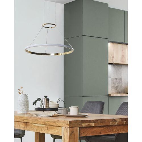 Lampe LED Suspendue Tano Métal Doré