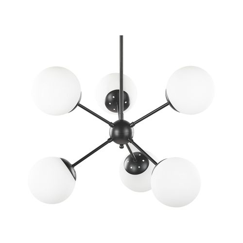 Plafonnier Adawro Métal Noir/blanc