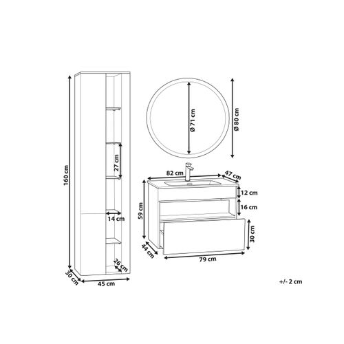 Ensemble De Meubles De Salle De Bain Figueres