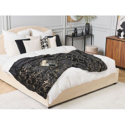 Plaid 150 X 200 Cm Noir Godavari