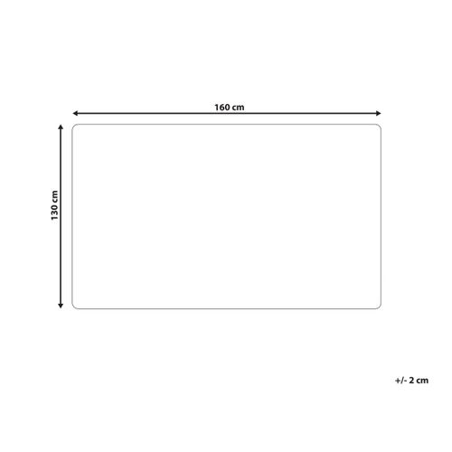 Plaid En Coton 130 X 160 Cm Beige Clair Acacia