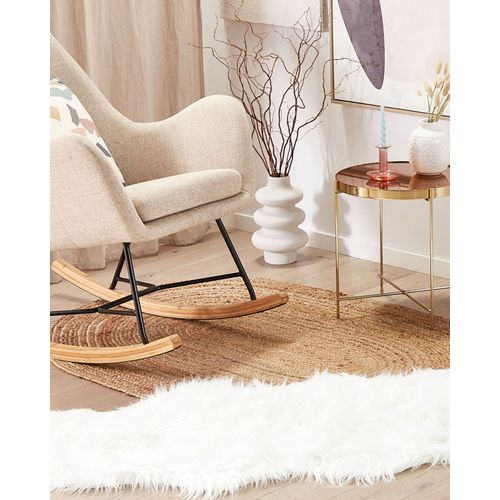 Fourrure Artificielle Blanche Mamungari