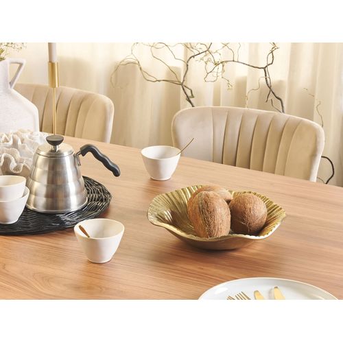 Coupe De Fruits Décorative Doré Hatra