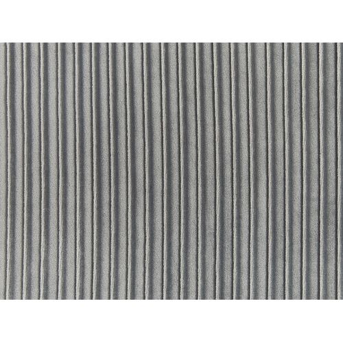 Pouf De Rangement En Velours Gris Clair Richland