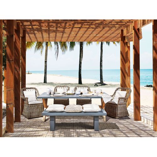 Set De Salle à Manger Béton Bois Clair Maros/olbia