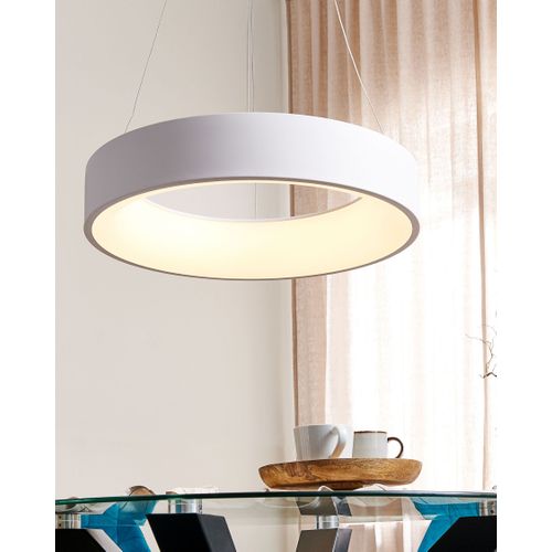 Lampe LED Suspendue Lenya Métal Blanc