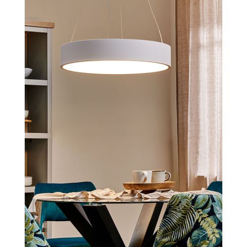 Lampe LED Suspendue Lenya Métal Blanc