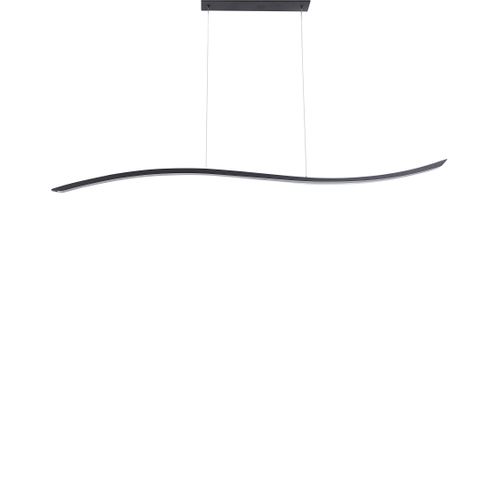 Lampe LED Suspendue Calao Métal Noir