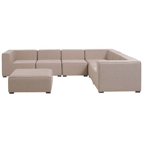 Canapé De Jardin Côté Droit Polyester Beige Arezzo
