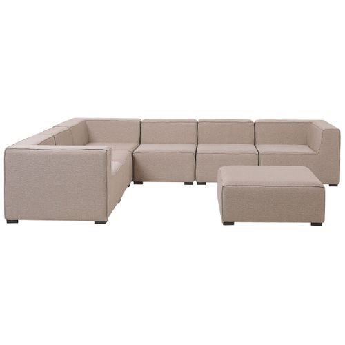 Canapé De Jardin Côté Droit Polyester Beige Arezzo