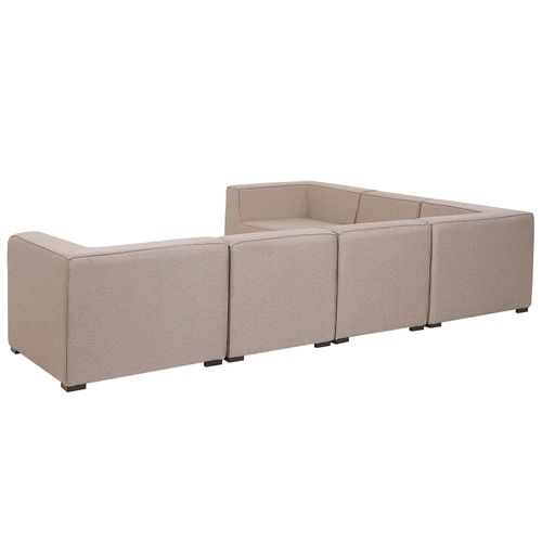 Canapé De Jardin Côté Droit Polyester Beige Arezzo