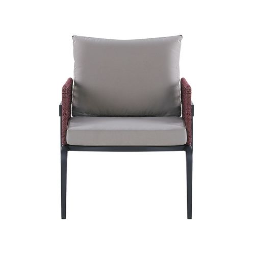 Set De Salon Aluminium Gris Sciacca