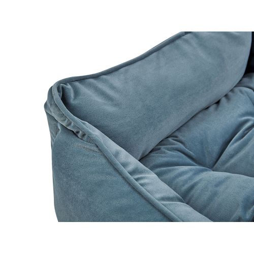 Lit Pour Chien 70 X 60 Cm Bleu Izmir