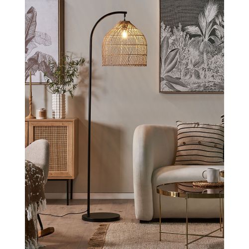 Lampadaire Bernica Rotin Naturel
