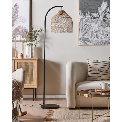 Lampadaire Bernica Rotin Naturel