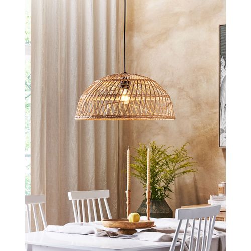 Lampe Suspension Ravine Rotin Naturel