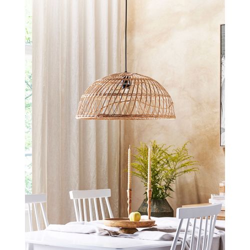 Lampe Suspension Ravine Rotin Naturel