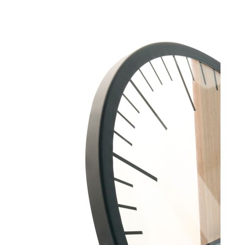 Horloge Murale Ø 38 Cm Noire Villora