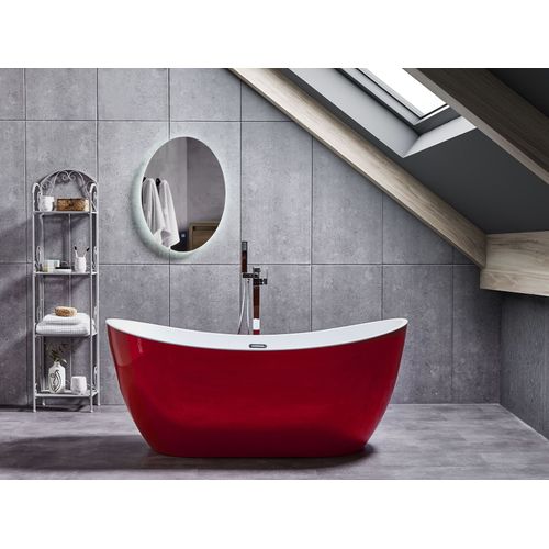 Baignoire Îlot Rouge 150 X 75 Cm Antigua