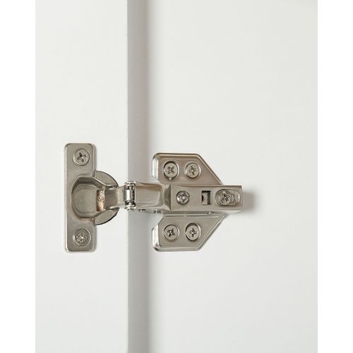 Armoire Blanche à 2 Portes Sellin