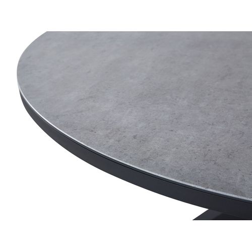Table De Jardin Maletto En Aluminium Et En Verre Céramique - Gris Maletto