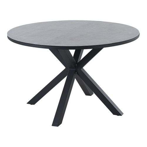 Table De Jardin Maletto En Aluminium Et En Verre Céramique - Gris Maletto