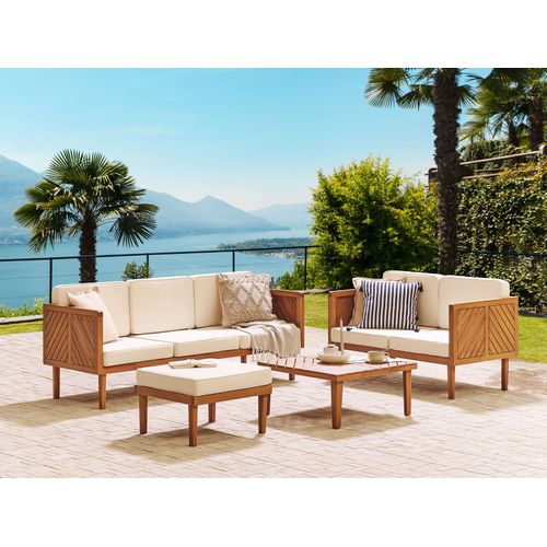 Set De Jardin Acacia Bois Clair Baratti