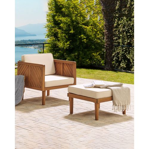 Chaise De Jardin Bois Bois Clair Baratti