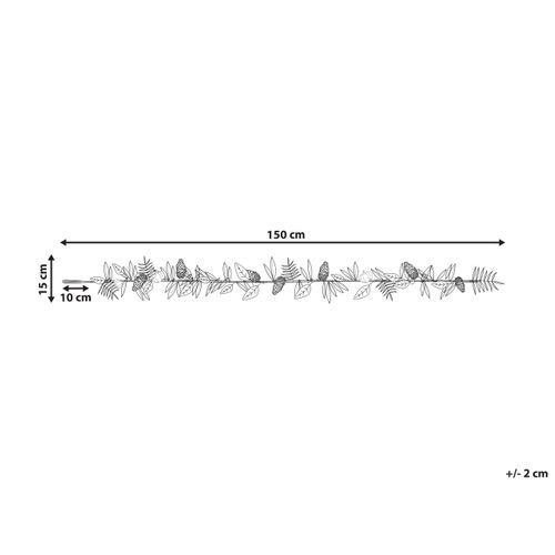 Guirlande 150 Cm Orange Marbella
