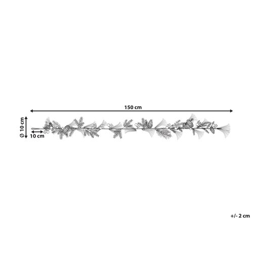 Guirlande 150 Cm Vert Et Doré Murcja