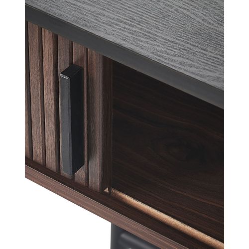 Console Bois Sombre Et Noir Jose