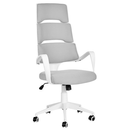 Chaise De Bureau Gris Grandiose