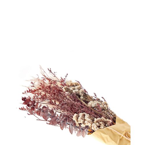 Bouquet De Fleurs Séchées 55 Cm Rose Araba