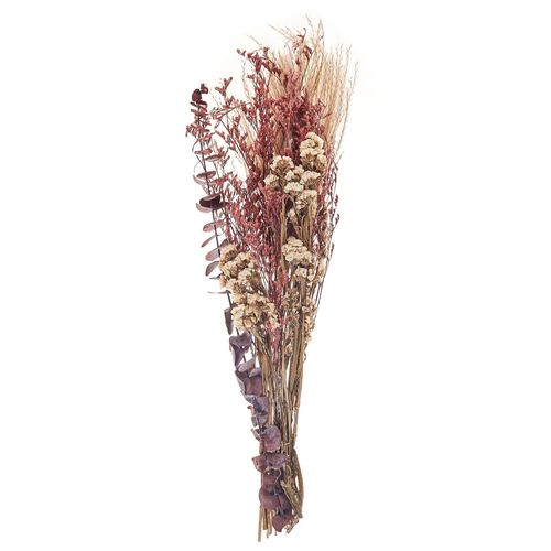 Bouquet De Fleurs Séchées 55 Cm Rose Araba