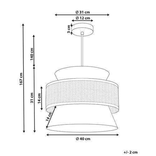 Lampe Suspension En Rotin Vert Et Naturel Luyano
