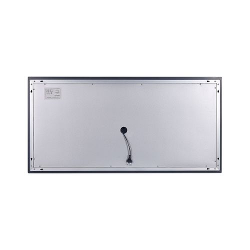 Miroir Mural à LED Argenté 120 X 60 Cm Benouville