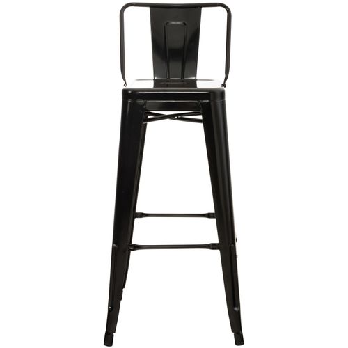 Lot De 4 Tabourets De Bar Mason Noir