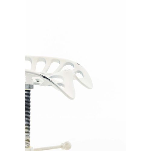 Lot De 2 Tabourets De Bar Butch Au Style Industriel Blanc Antique