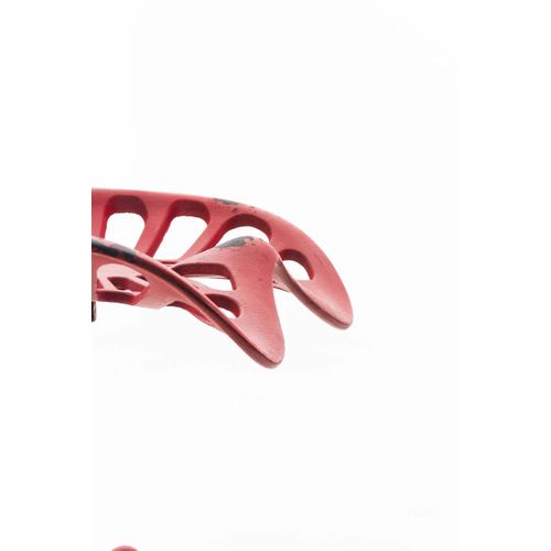 Lot De 2 Tabourets De Bar Butch Au Style Industriel Rouge