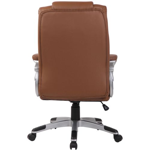Fauteuil De Bureau Xl Texas V2 Similicuir Marron Clair