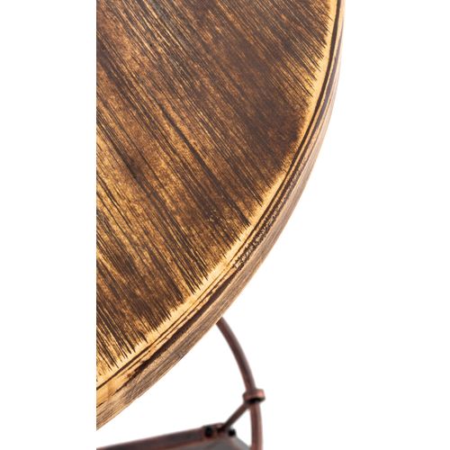 Table Ajustable Malita Dans Le Style Industriel Bronze