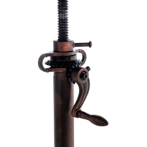 Table Ajustable Malita Dans Le Style Industriel Bronze