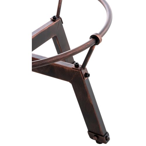 Table Ajustable Malita Dans Le Style Industriel Bronze