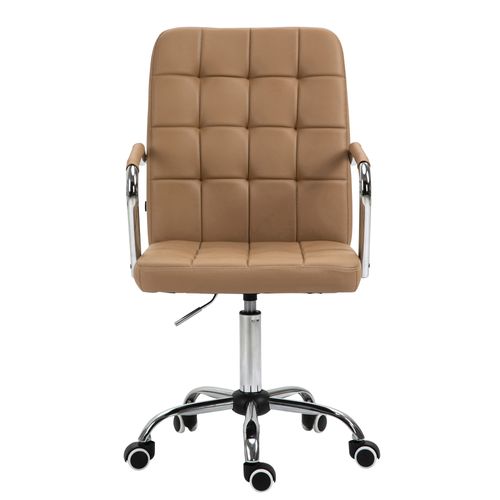 Fauteuil De Bureau Terni Marron Clair/similicuir