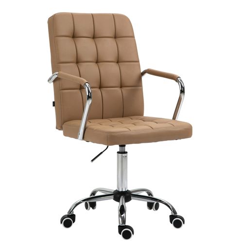 Fauteuil De Bureau Terni Marron Clair/similicuir