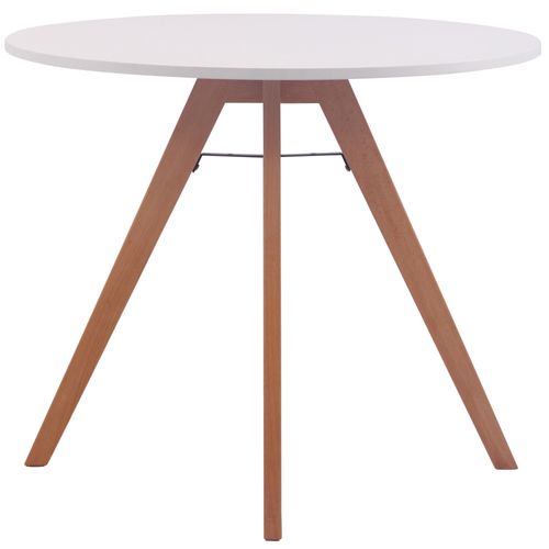 Ensemble De Salle À Manger Livik Avec 1 Table Et 4 Chaises Blanc